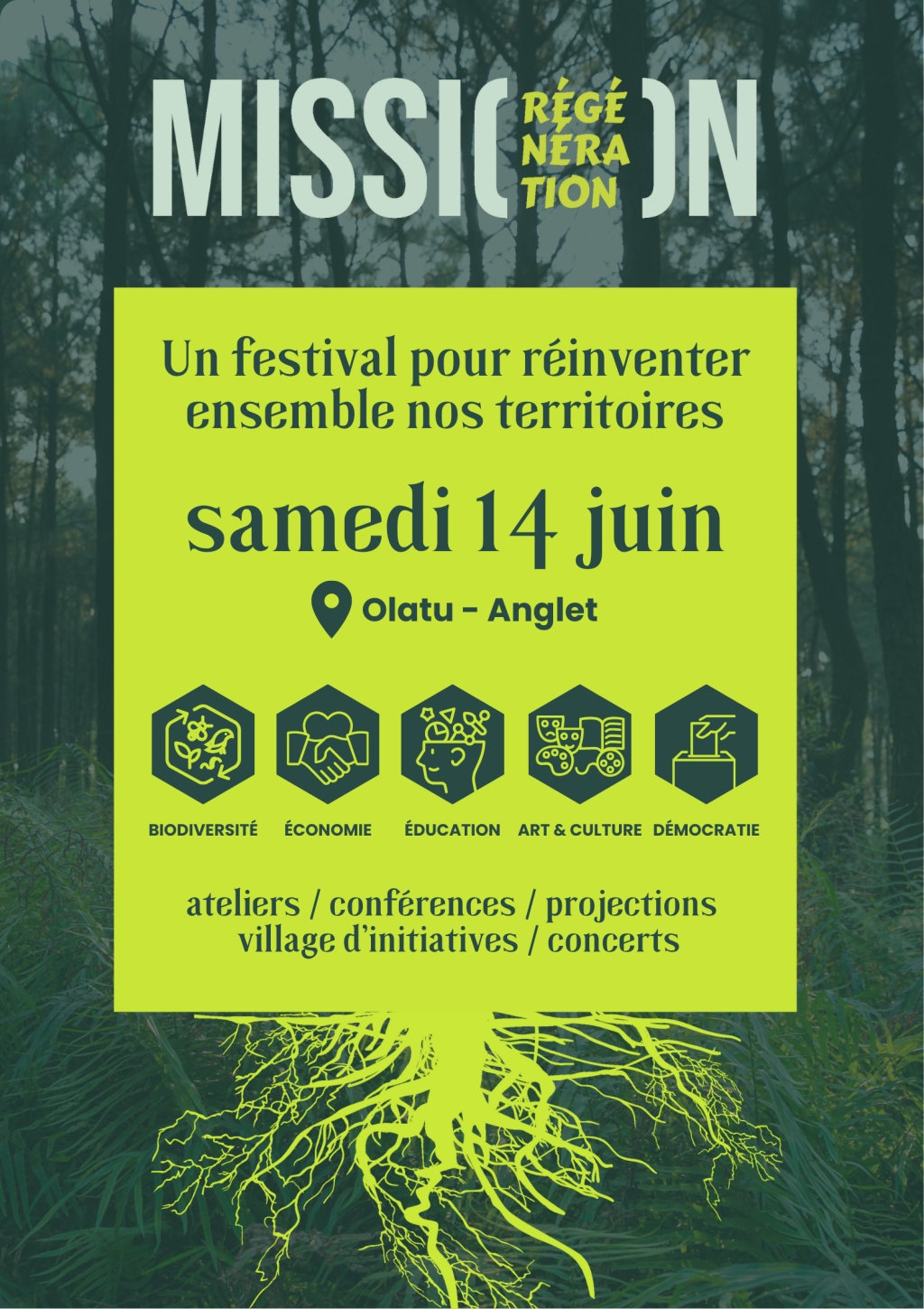 festival mission régénération anglet cote basque